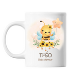 Mug Théo bébé d'amour abeille - Planetee