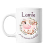 Mug Lamia Amour et Biberon de Lait Vache - Planetee