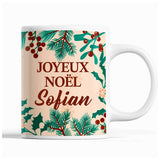 Tasse Noël Sofian Beige - Planetee
