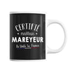 Mug Homme Mareyeur Meilleur de France | Tasse Noire métier - Planetee