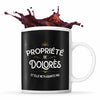 Mug Propriété de Dolorès - Planetee