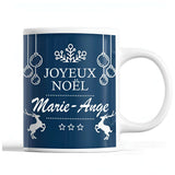 Tasse Noël Marie-Ange Bleu - Planetee