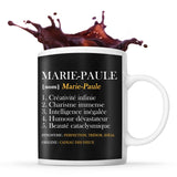 Mug Marie-Odile Définition Perfection - Planetee