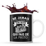 Mug personnalisable photo Prénom Métier Age tasse pour Photographe - Planetee