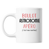 Mug Astronomie C'est ma Routine Blanc - Planetee