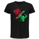 T-shirt homme Trader Crypto | Bull Bear Market Bitcoin - Planetee