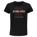 T-shirt femme Double Dutch C'est ma Routine - Planetee