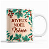 Tasse Noël Irène Beige - Planetee