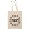 Sac Tote Bag Millésime 1922 beige - Planetee