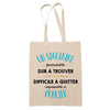 Tote Bag Formidable Stagiaire Cadeau Travail Beige - Planetee