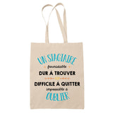 Tote Bag Formidable Stagiaire Cadeau Travail Beige - Planetee