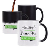 Mug magique Meilleur Beau-Père de tous les temps - Planetee