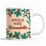Tasse Noël Bernadette Beige - Planetee