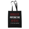 Sac Tote Bag Patchwork C'est ma Routine - Planetee
