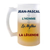 Chope de bière Jean-Pascal Mythe Légende - Planetee