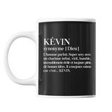 Mug Kévin Prénom définition - Planetee