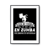 Affiche Zumba Légende - Planetee