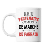 Mug La Petite Partenaire de Marche de Parrain - Planetee