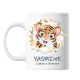 Mug Yasmine Amour Pur Tigre - Planetee