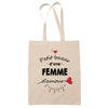 Sac Tote Bag Petit Bazar d'une Femme d'amour - Planetee