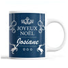 Tasse Noël Josiane Bleu - Planetee