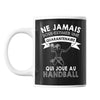 Mug femme handball quarantenaire - Planetee
