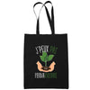 Sac Tote Bag Permaculture Je peux pas Noir - Planetee