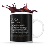 Mug Luca Définition Perfection - Planetee