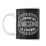 Mug Prénom Clémentine La Déesse La Légende - Planetee