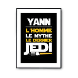 Affiche Yann L'homme le mythe Le dernier - Planetee