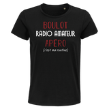 T-shirt femme Radio Amateur C'est ma Routine - Planetee