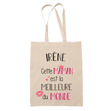 Tote Bag Irène Meilleure Maman - Planetee