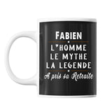 Mug Fabien départ retraite - Planetee