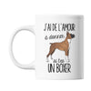 Mug Amour à donner Boxer - Planetee
