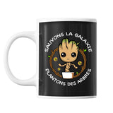 Mug Sauvons la Galaxy plantons des Arbres - Planetee