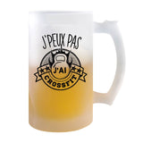 Chope de bière Crossfit j'peux pas - Planetee