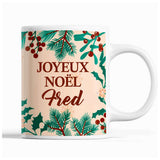 Tasse Noël Fred Beige - Planetee