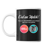 Mug Accordéon C'est un Match - Planetee