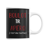 Mug Tir C'est ma Routine - Planetee