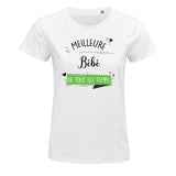 T-shirt Femme Meilleure Bébé de tous les temps - Planetee