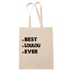 Sac Tote Bag Best Louloute Ever - Planetee