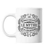 Mug Cyberdocumentaliste Le Mythe la Légende blanc - Planetee