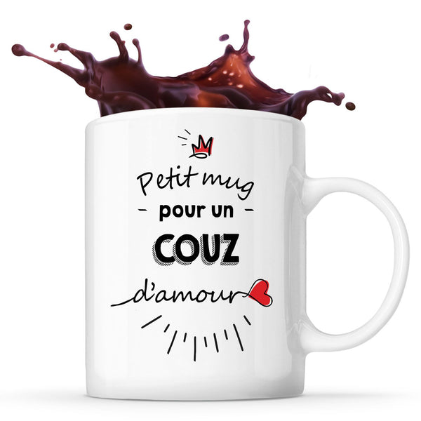 Tasse Petit Mug d'un Couz d'amour - Planetee