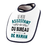 Bavoir bébé garçon Le Petit Assistant du Bureau de Maman - Planetee