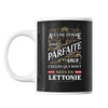 Mug Lettonie Femme Parfaite - Planetee