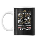 Mug Lettonie Femme Parfaite - Planetee