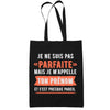 Tote Bag personnalisable Femme Parfaite - Planetee
