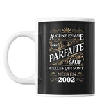 Mug 2002 Femme Parfaite 22 ans - Planetee