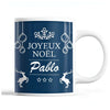 Tasse Noël Pablo Bleu - Planetee