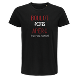 T-shirt homme Potes C'est ma Routine - Planetee